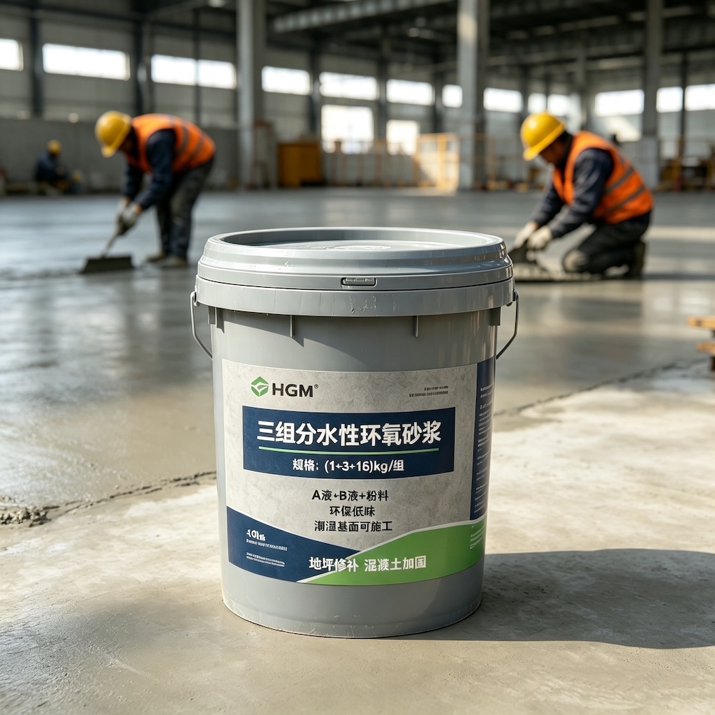 下关三组份水性环氧砂浆